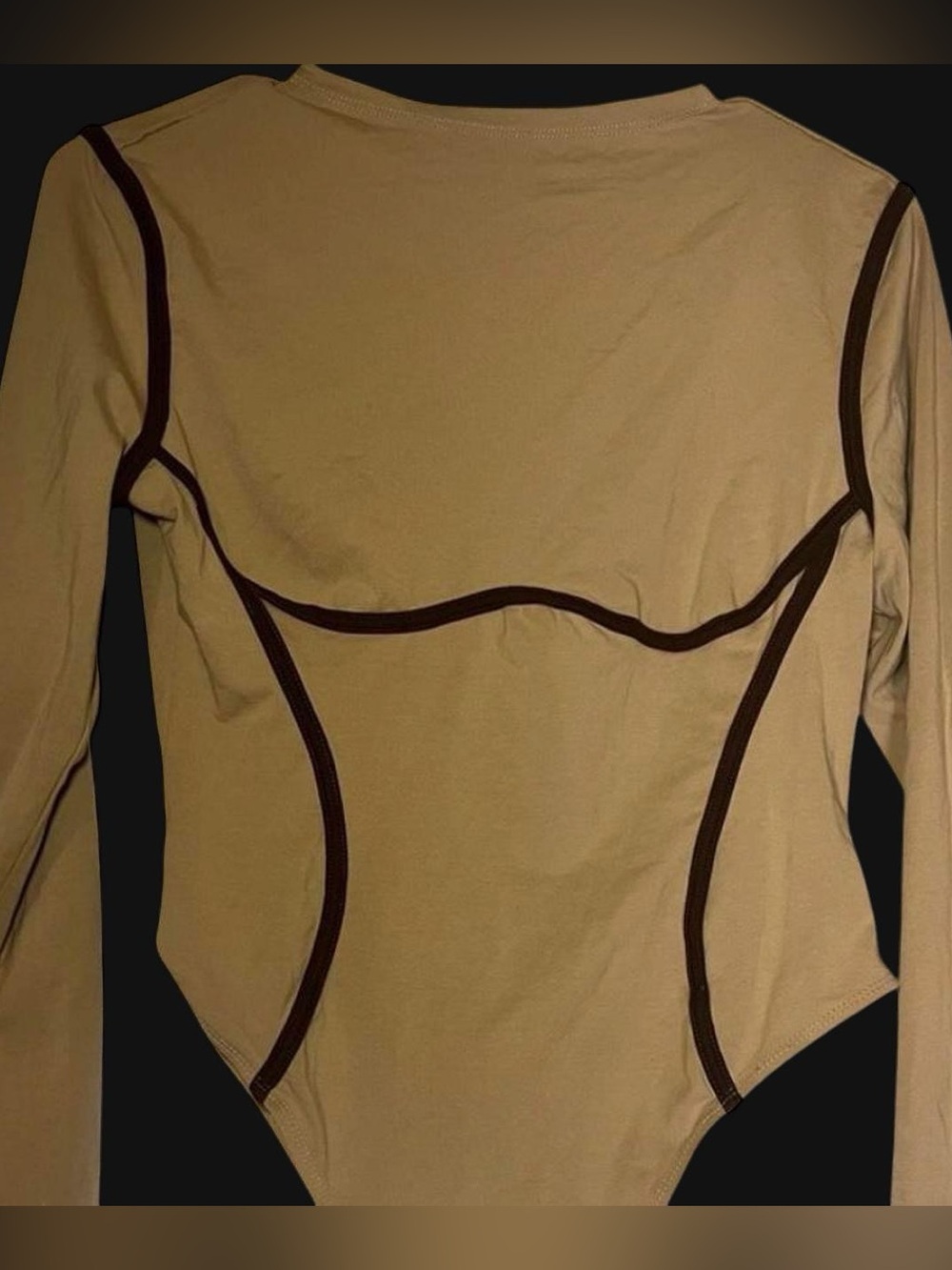 SHEIN Contrast Bodysuit Size M